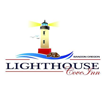 Lighthouse Cove Inn Bandon Buitenkant foto Logo of the Lighthouse Cove Inn
